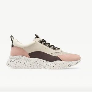 Bally Bitti Womens Colour-block Sneakers Size 6.5 US Leather & Suede Athlesure
